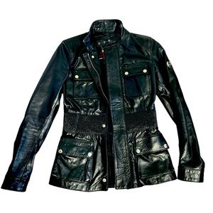 Gorgeous black Belstaff women’s coat. Fits slim xs or size 2